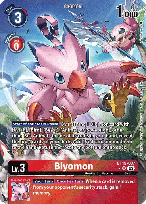 Image for Biyomon (Alternate Art) - Digimon Card Game
