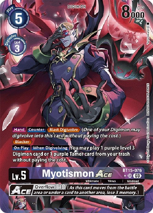 Image for Myotismon ACE (Alternate Art) - Digimon Card Game