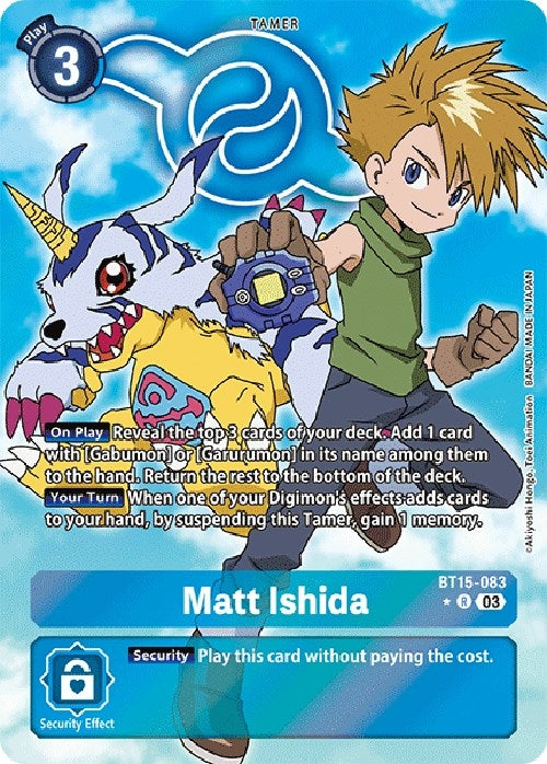 Image for Matt Ishida (Alternate Art) - Digimon Card Game