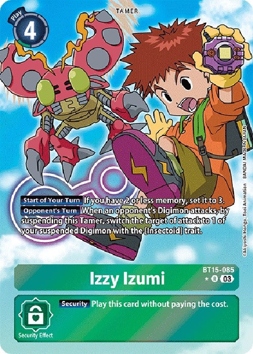 Image for Izzy Izumi (Alternate Art) - Digimon Card Game