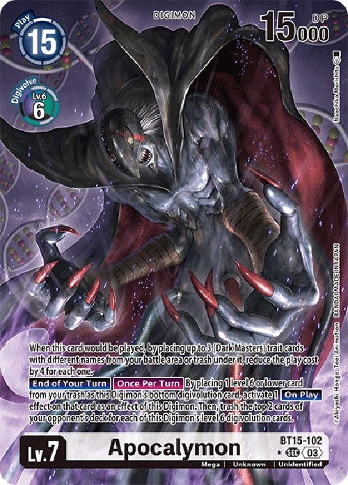 Image for Apocalymon (Alternate Art) - Digimon Card Game