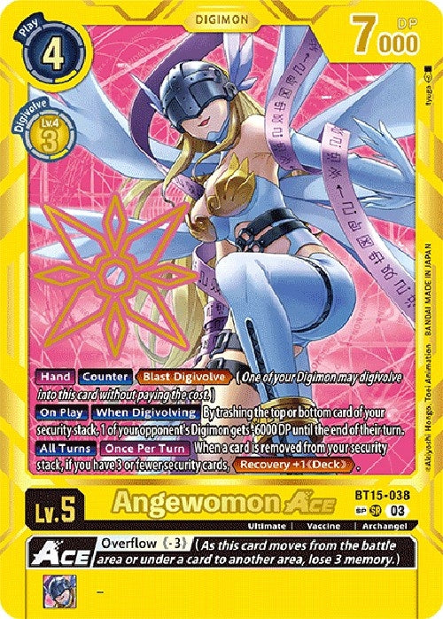 Image for Angewomon ACE (Special Rare) - Digimon Card Game