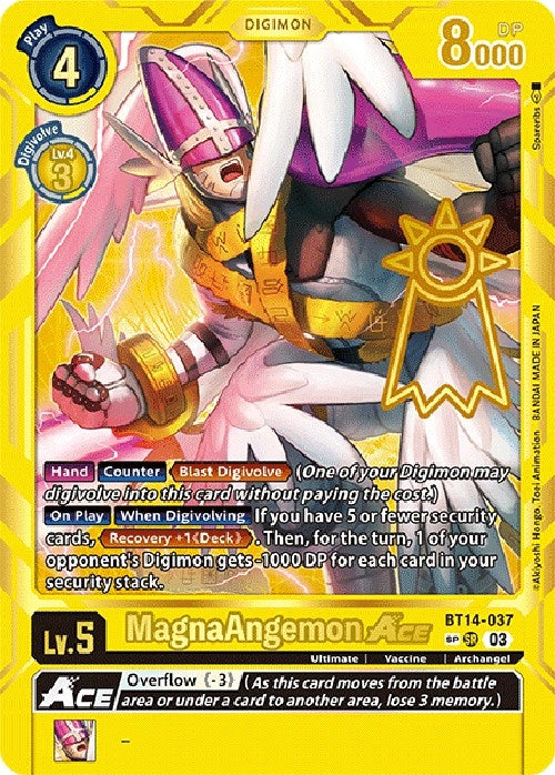 Image for MagnaAngemon ACE (Special Rare) - Digimon Card Game