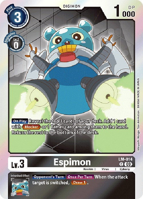 Image for Espimon (English Exclusive) - Digimon Card Game
