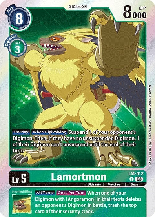 Image for Lamortmon (English Exclusive) - Digimon Card Game