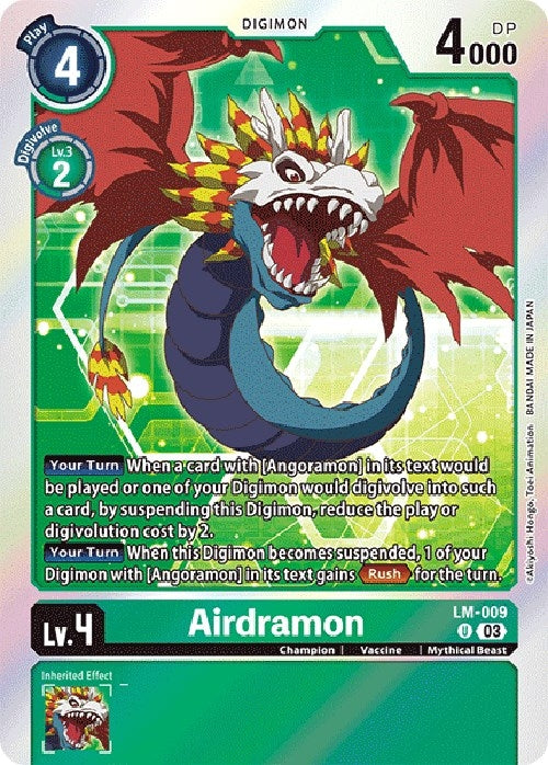 Image for Airdramon (English Exclusive) - Digimon Card Game