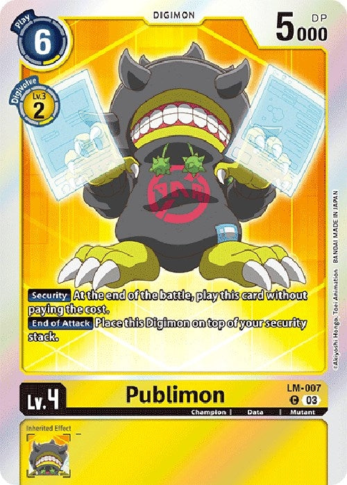 Image for Publimon (English Exclusive) - Digimon Card Game