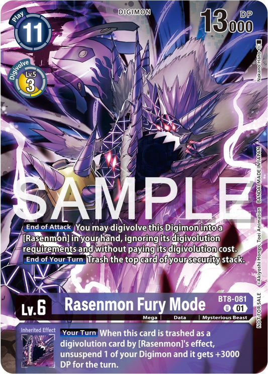 Image for Rasenmon Fury Mode (Official Tournament Pack Vol.12) - Digimon Card Game