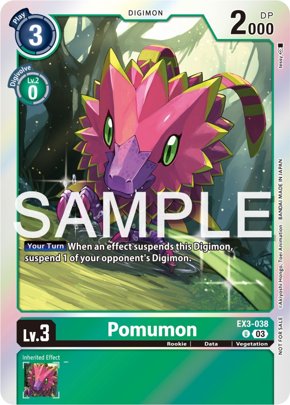 Image for Pomumon (Official Tournament Pack Vol.12) - Digimon Card Game