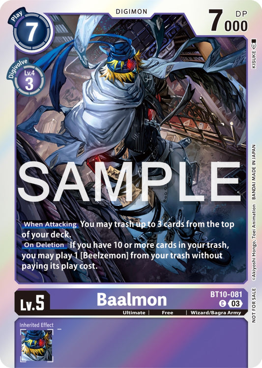 Image for Baalmon (Winner Pack -Exceed Apocalypse-) - Digimon Card Game