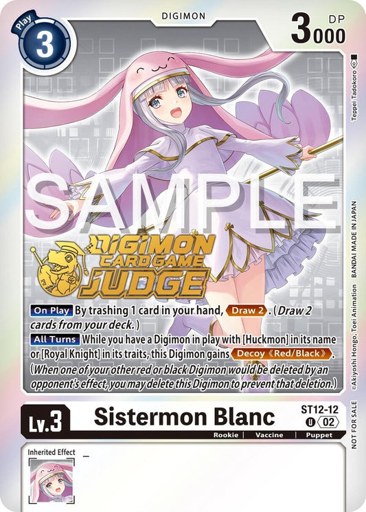 Image for Sistermon Blanc (Judge Pack 5) - Digimon Card Game