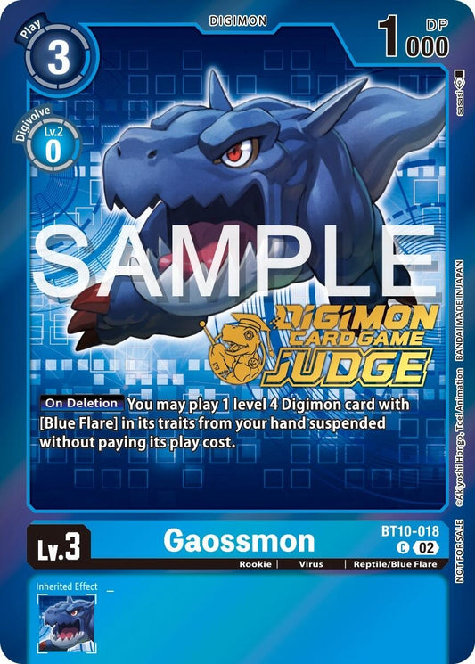 Image for Gaossmon (Judge Pack 5) - Digimon Card Game