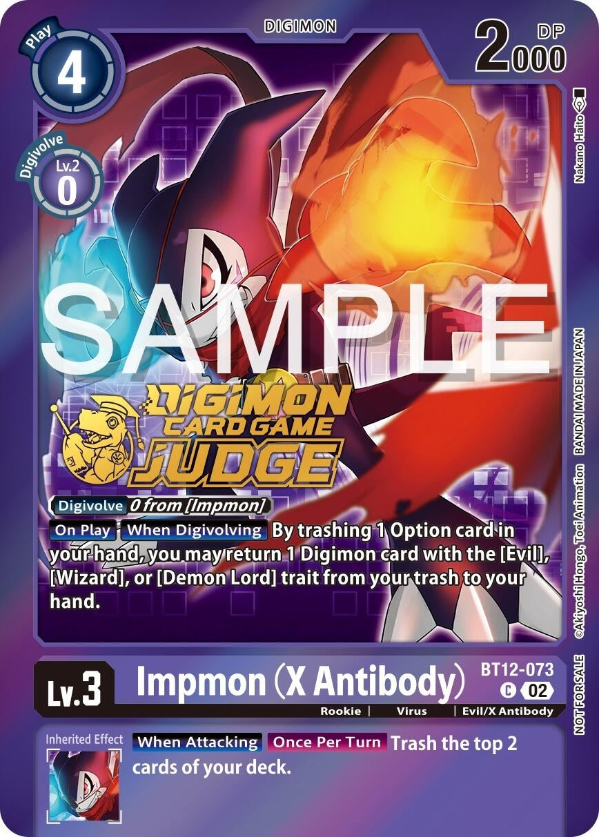 Image for Impmon (X Antibody) (Judge Pack 5) - Digimon Card Game