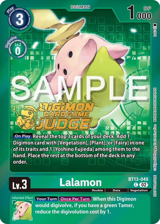 Image for Lalamon (Judge Pack 5) - Digimon Card Game