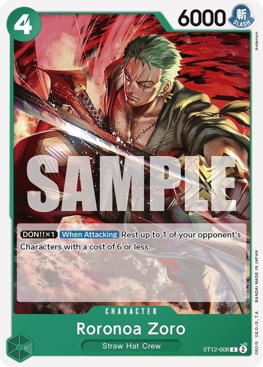 Image for Roronoa Zoro - One Piece Card Game