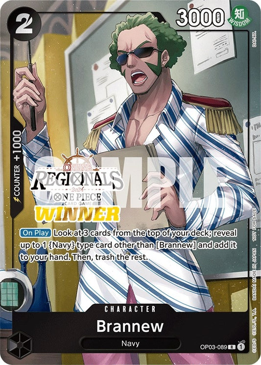 Image for Brannew (Online Regional 2024) [Winner] - One Piece Card Game