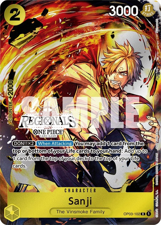 Image for Sanji (Online Regional 2024) [Participant] - One Piece Card Game