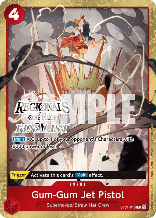 Image for Gum-Gum Jet Pistol (Online Regional 2024) [Finalist] - One Piece Card Game