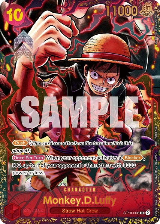 Image for Monkey.D.Luffy - ST10-006 - One Piece Card Game