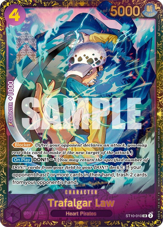 Image for Trafalgar Law - ST10-010 - One Piece Card Game