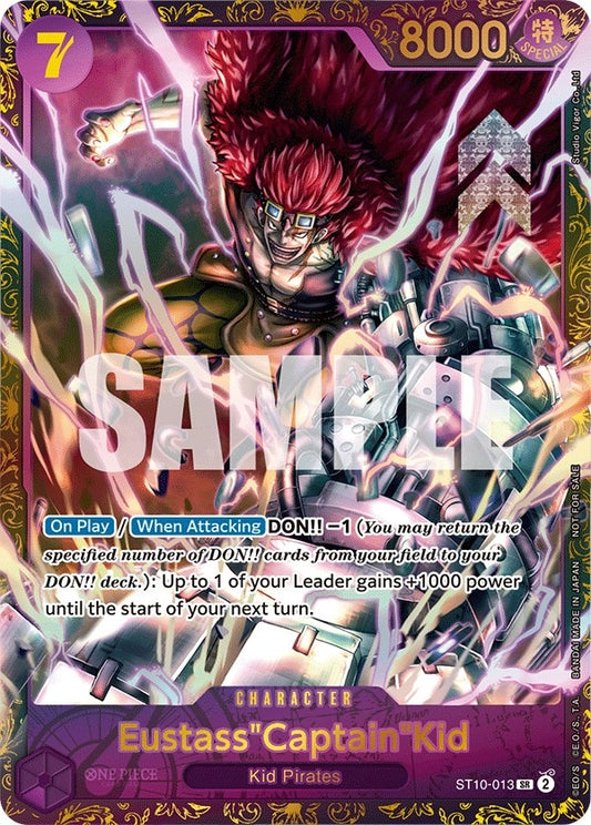 Image for Eustass"Captain"Kid - ST10-013 - One Piece Card Game