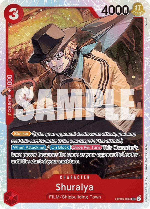Image for Shuraiya - One Piece Card Game