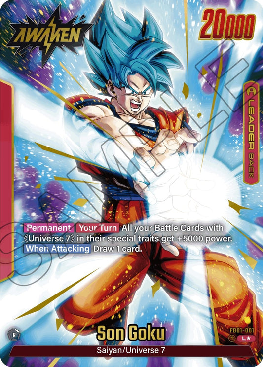 Image for Son Goku - FB01-001 (Alternate Art) - Dragon Ball Super: Fusion World