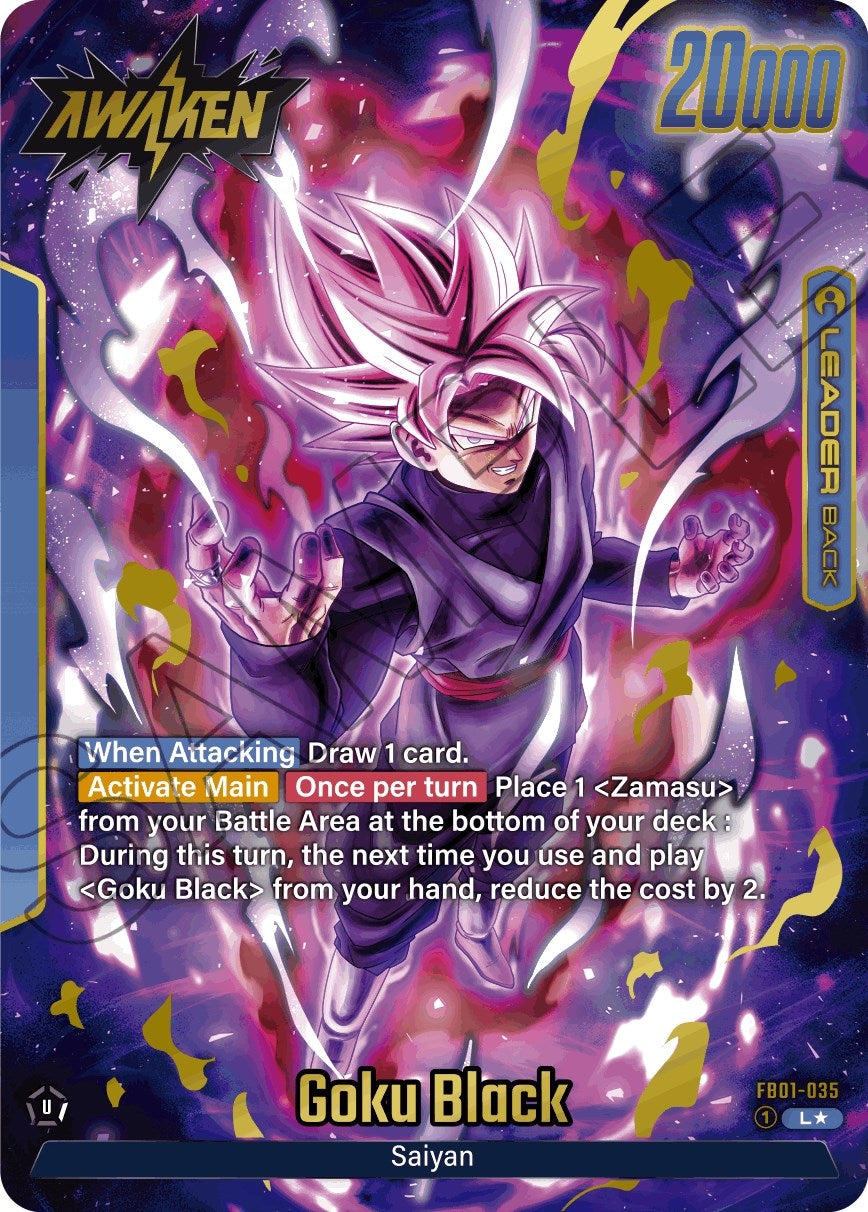 Image for Goku Black - FB01-035 (Alternate Art) - Dragon Ball Super: Fusion World