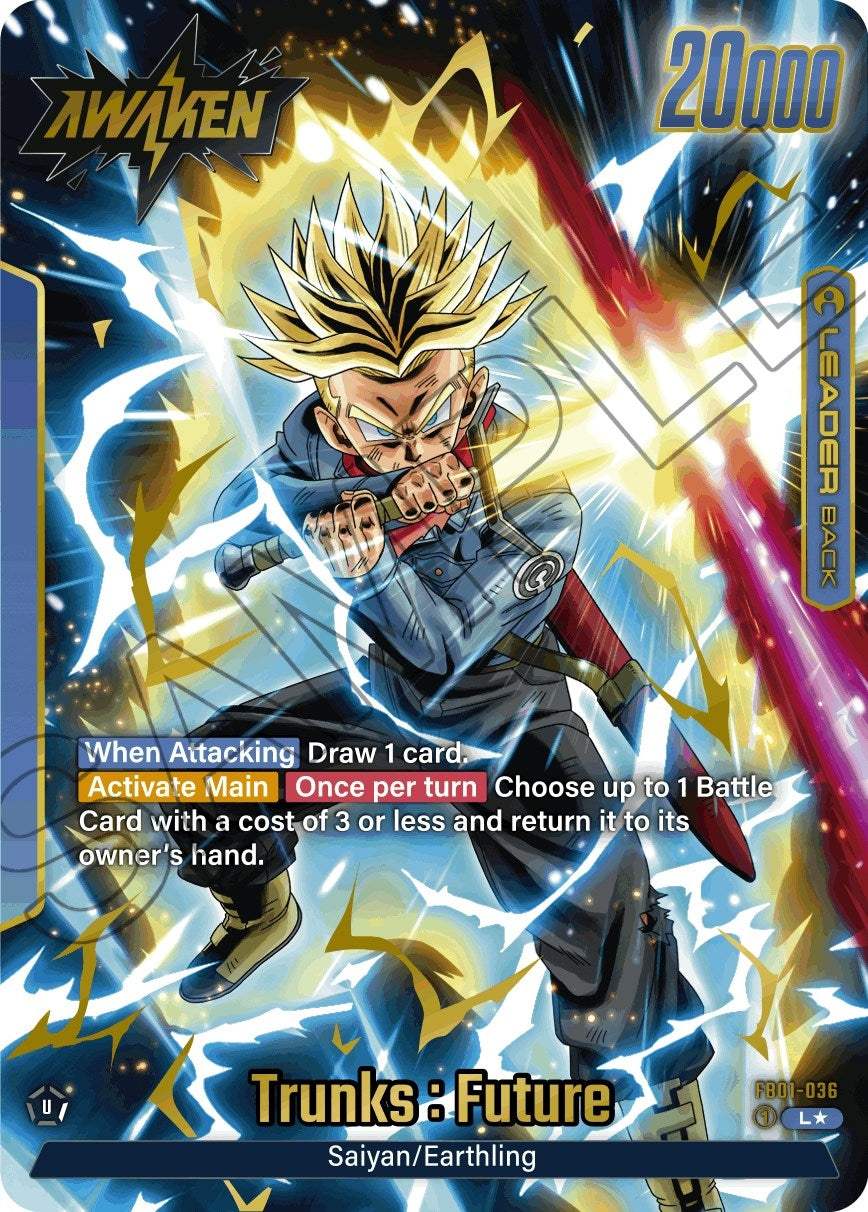Image for Trunks : Future - FB01-036 (Alternate Art) - Dragon Ball Super: Fusion World