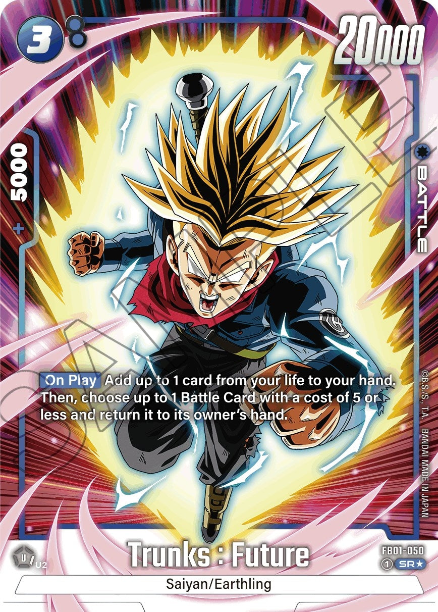 Image for Trunks : Future - FB01-050 (Alternate Art) - Dragon Ball Super: Fusion World