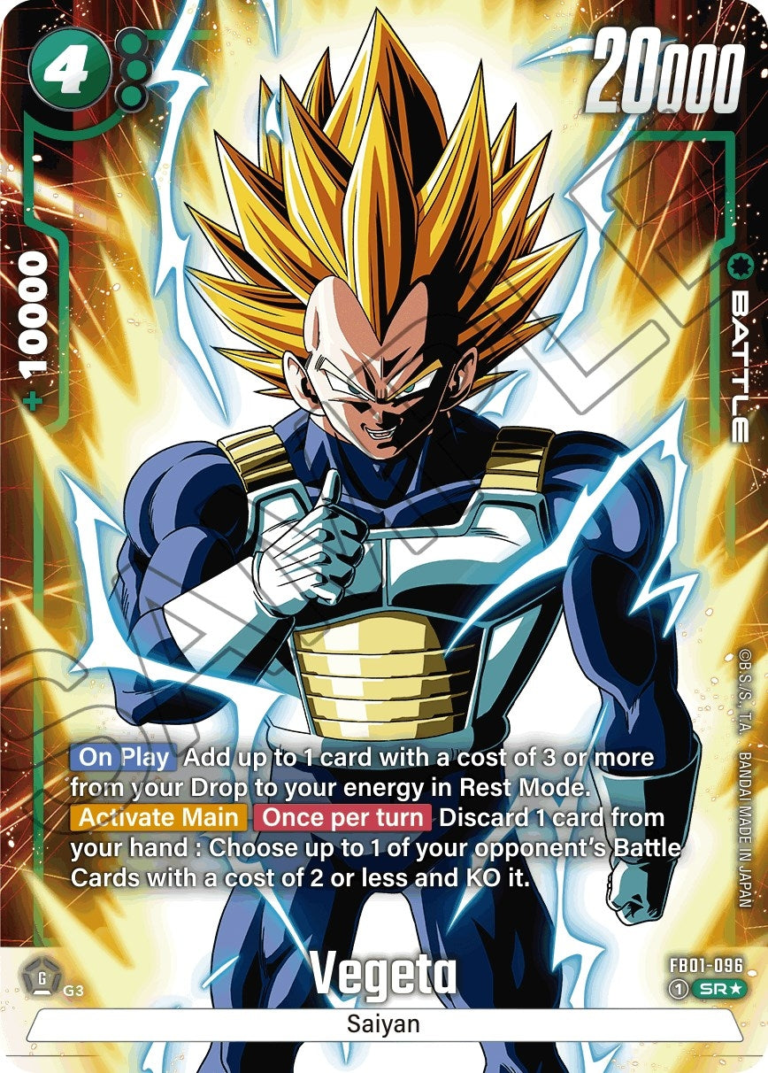Image for Vegeta - FB01-096 (Alternate Art) - Dragon Ball Super: Fusion World