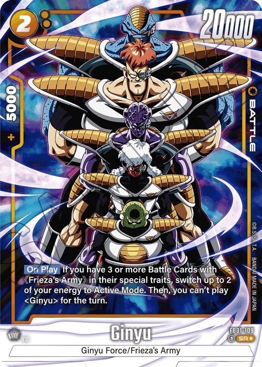 Image for Ginyu - FB01-109 (Alternate Art) - Dragon Ball Super: Fusion World