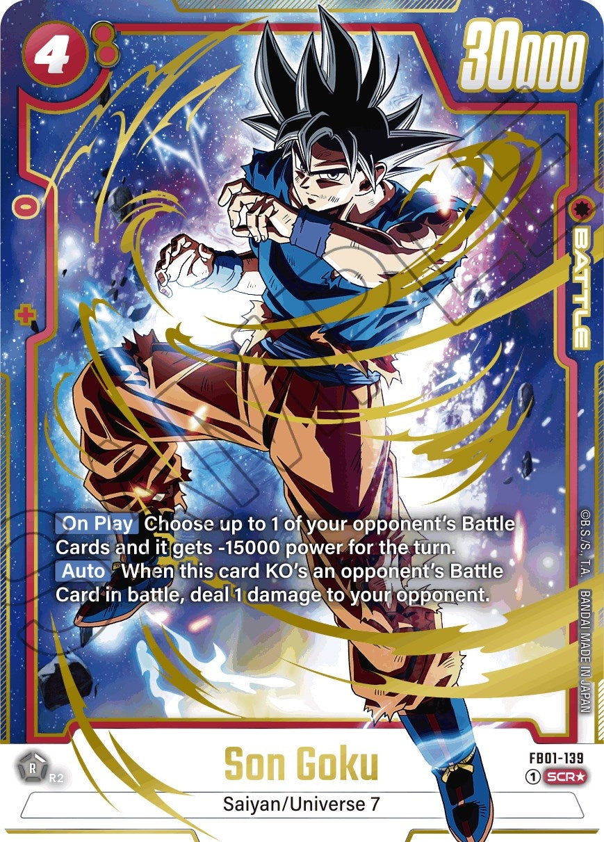 Image for Son Goku - FB01-139 (Alternate Art) - Dragon Ball Super: Fusion World