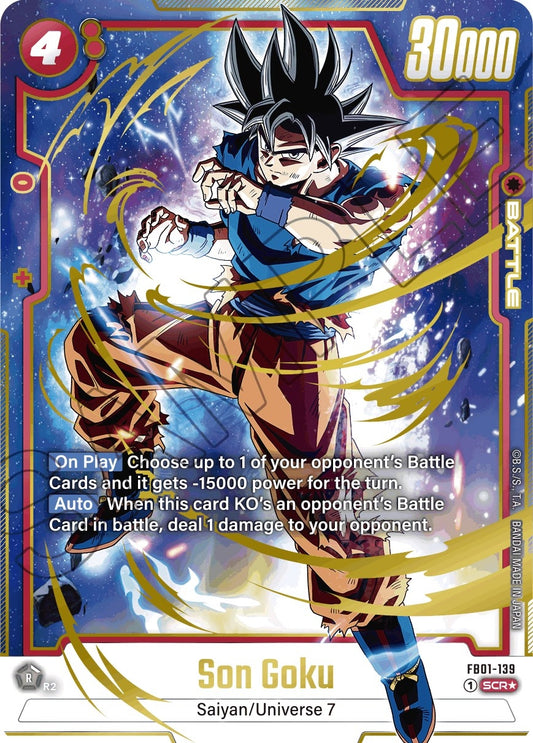Image for Son Goku - FB01-139 (Alternate Art) - Dragon Ball Super: Fusion World