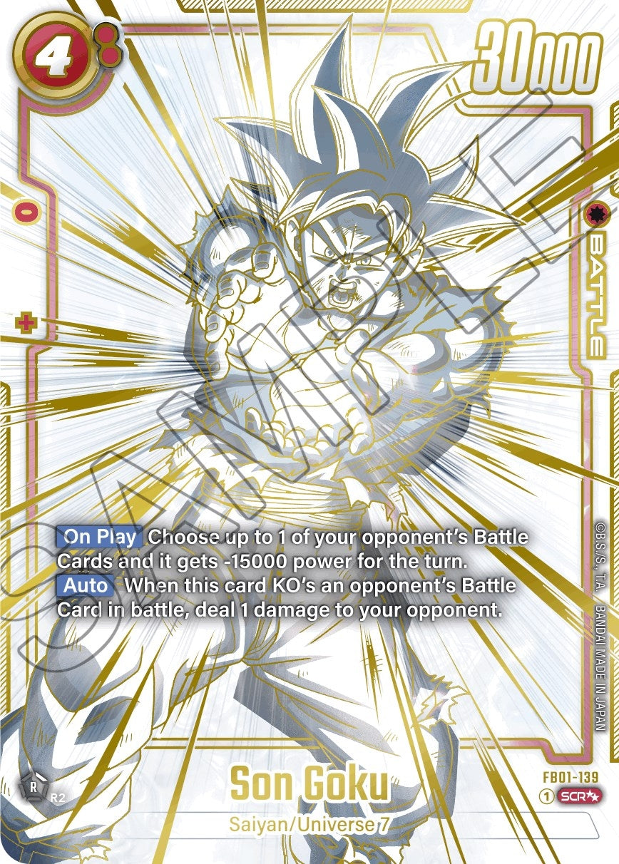Image for Son Goku - FB01-139 (Super Alternate Art) - Dragon Ball Super: Fusion World
