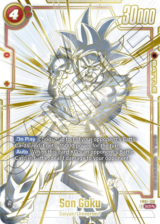 Image for Son Goku - FB01-139 (Super Alternate Art) - Dragon Ball Super: Fusion World
