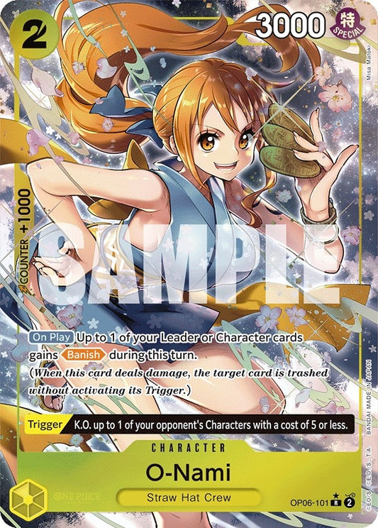 Image for O-Nami (Alternate Art) - One Piece Card Game