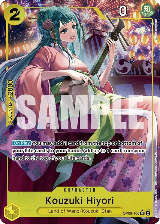 Image for Kouzuki Hiyori (Alternate Art) - One Piece Card Game