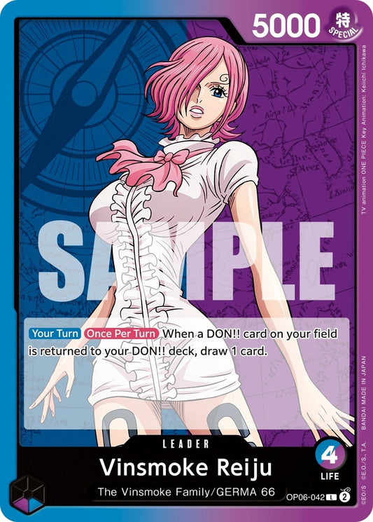 Image for Vinsmoke Reiju (042) - One Piece Card Game