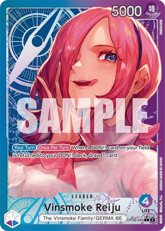 Image for Vinsmoke Reiju (042) (Alternate Art) - One Piece Card Game