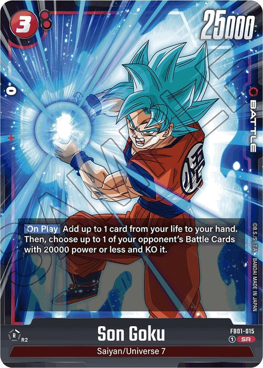 Image for Son Goku - FB01-015 - Dragon Ball Super: Fusion World