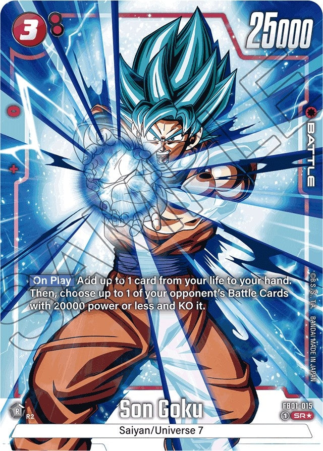 Image for Son Goku - FB01-015 (Alternate Art) - Dragon Ball Super: Fusion World