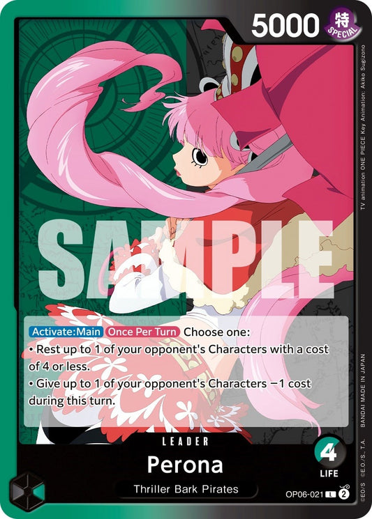 Image for Perona (021) - One Piece Card Game