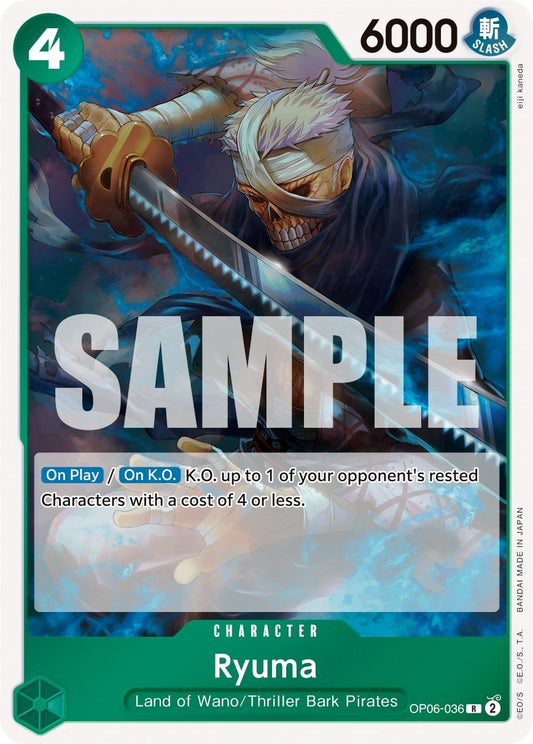 Image for Ryuma - One Piece Card Game