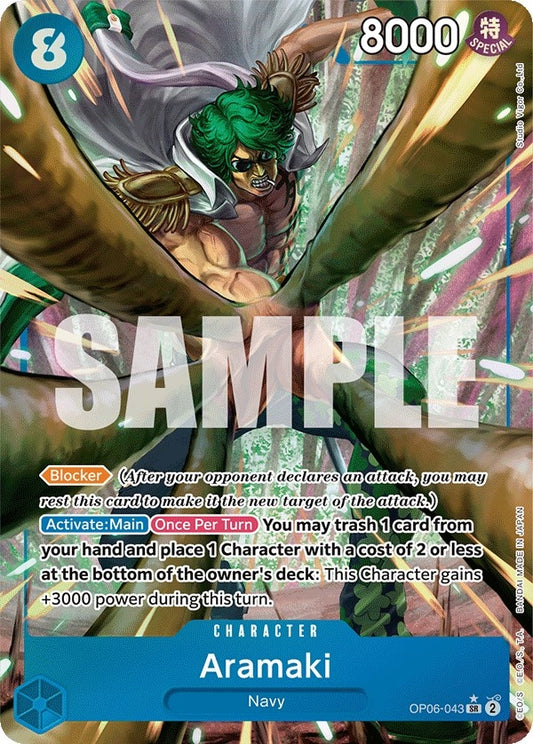 Image for Aramaki (Alternate Art) - One Piece Card Game