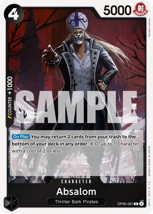 Image for Absalom - One Piece Card Game