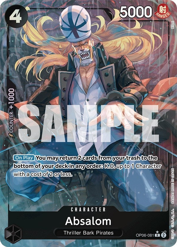 Image for Absalom (Alternate Art) - One Piece Card Game