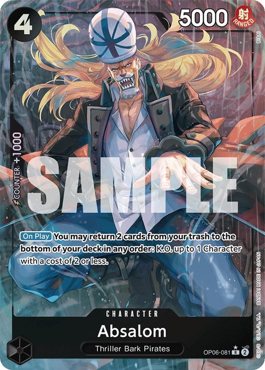 Image for Absalom (Alternate Art) - One Piece Card Game