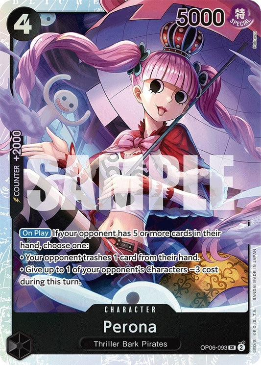 Image for Perona (093) - One Piece Card Game