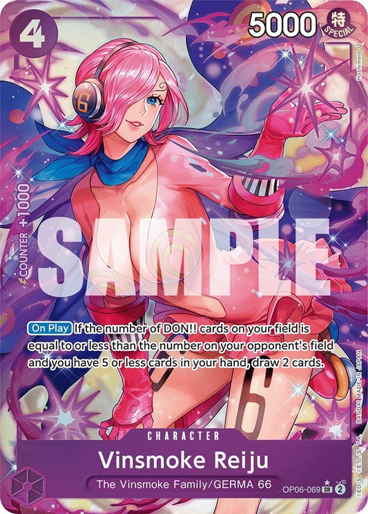 Image for Vinsmoke Reiju (069) (Alternate Art) - One Piece Card Game